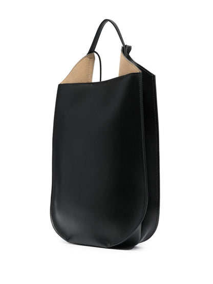 Helene mini leather tote bag