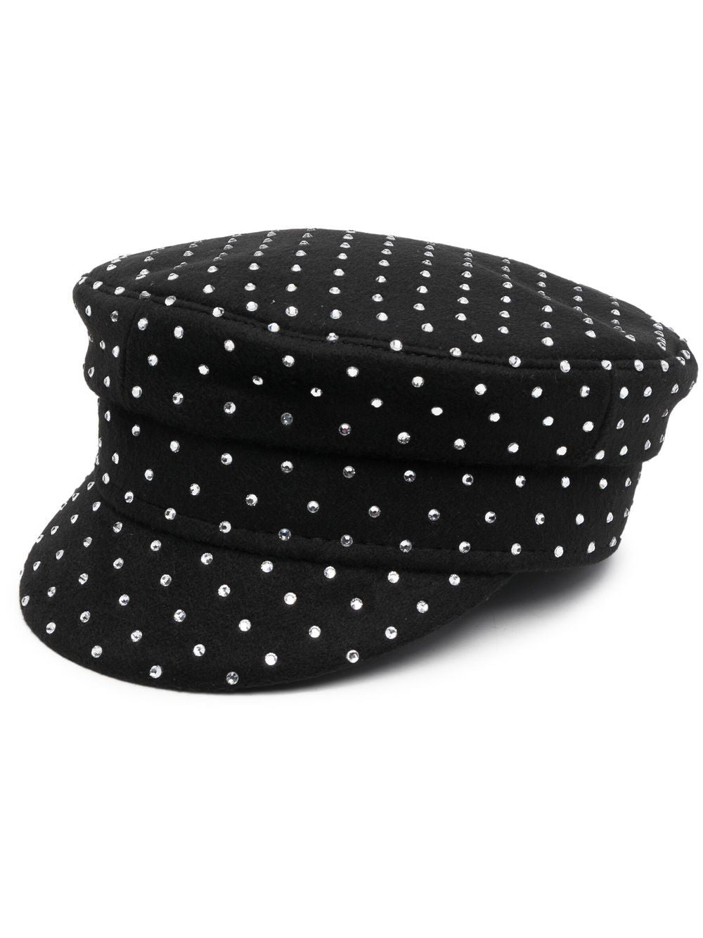 Baker boy polka dot cap