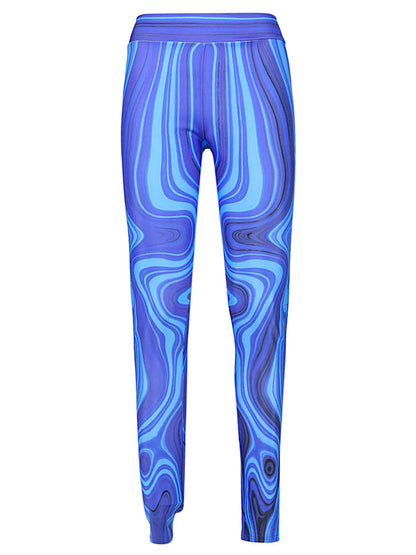 Digitally print lycra leggings