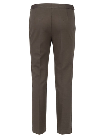 Cigarette fit trousers