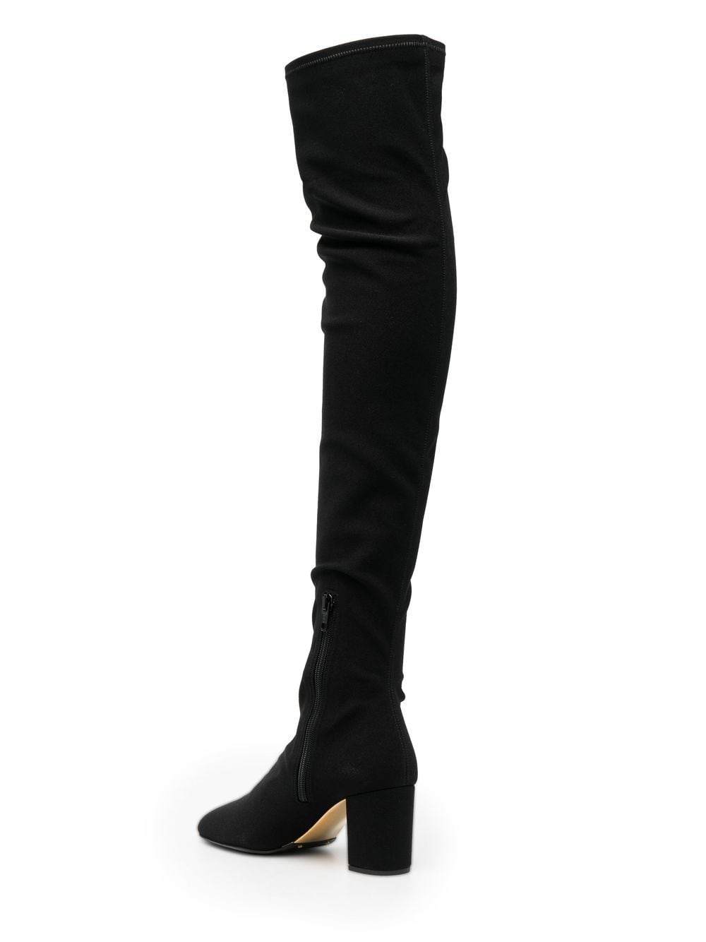 Golden walk over-the-knee boots