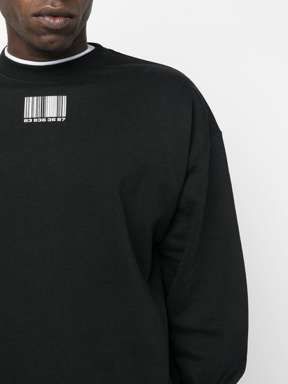 Cotton logo sweatshirt