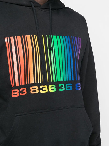 Cotton rainbow hoodie