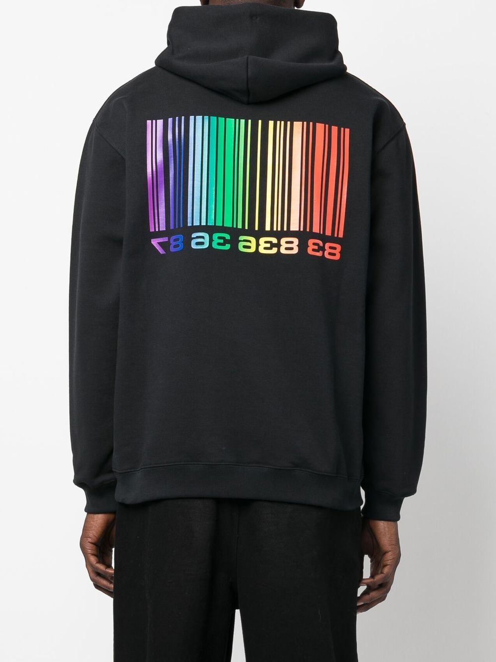 Cotton rainbow hoodie