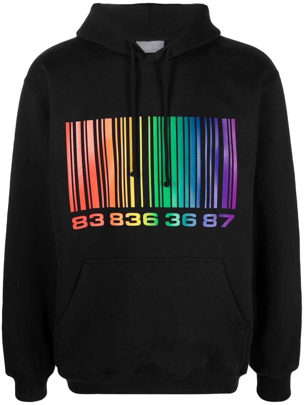 Cotton rainbow hoodie