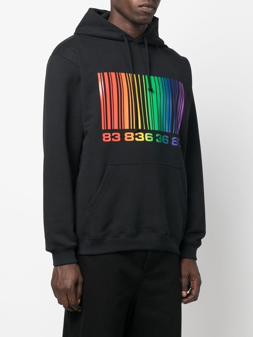 Cotton rainbow hoodie