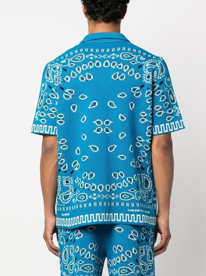 Bandana print shirt