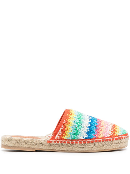 Striped espadrilles