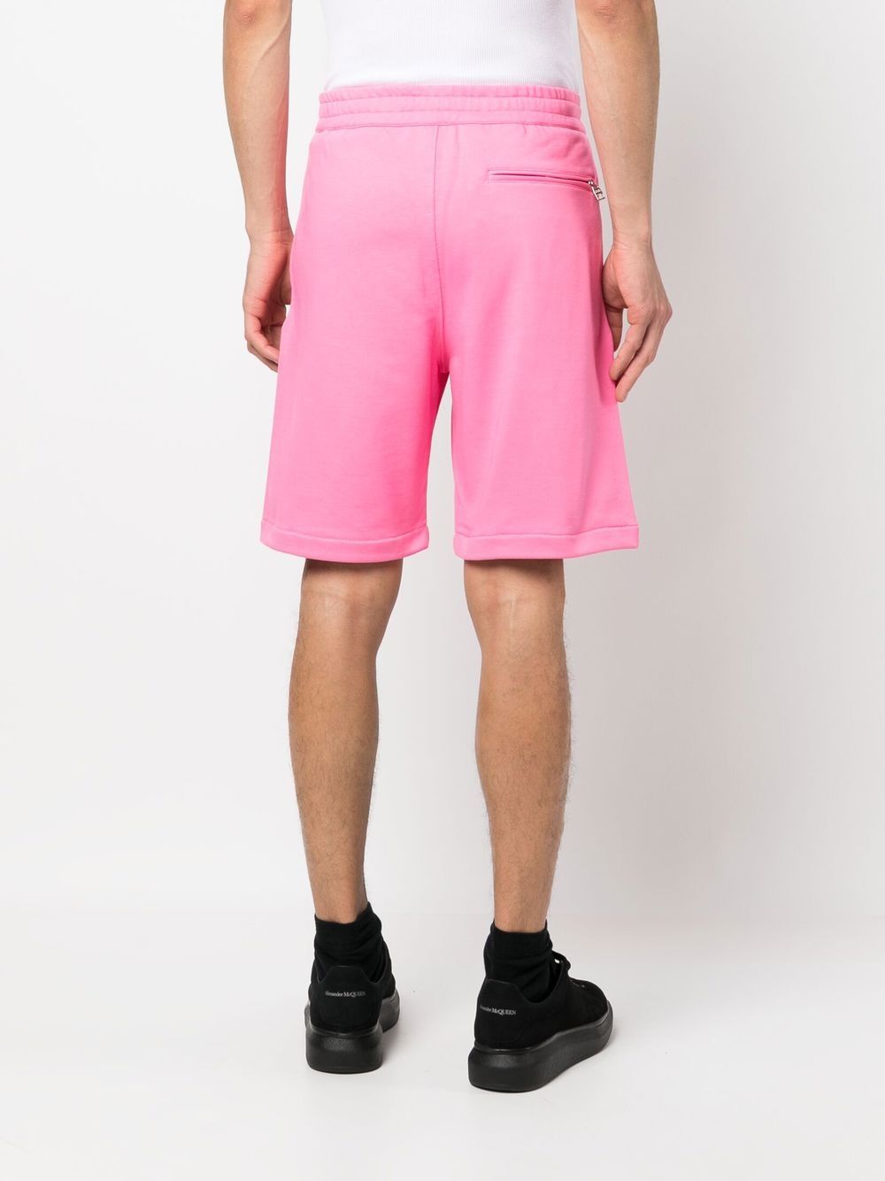 Logo cotton shorts