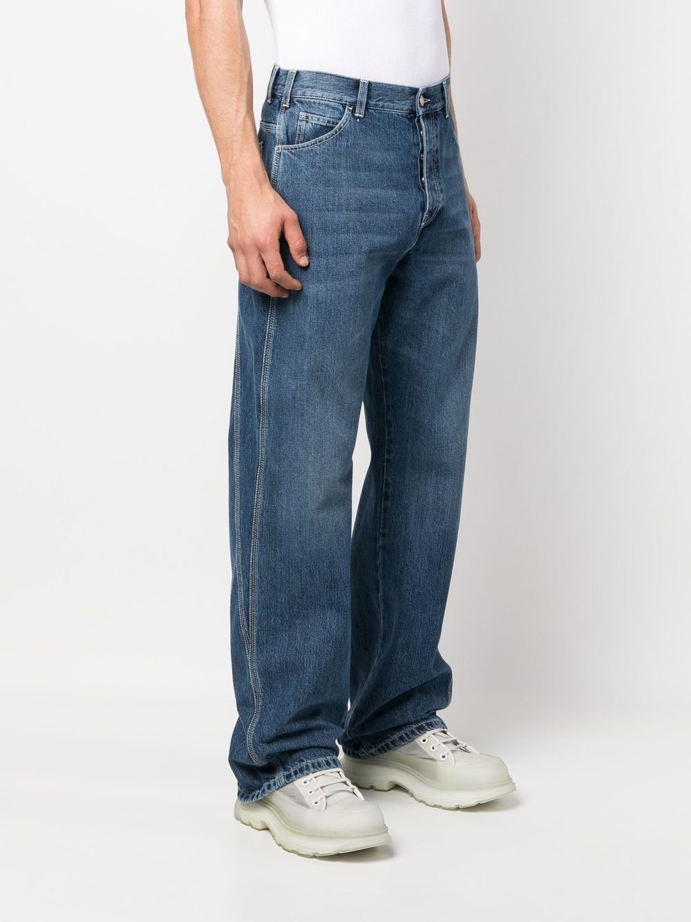 Workwear denim jeans