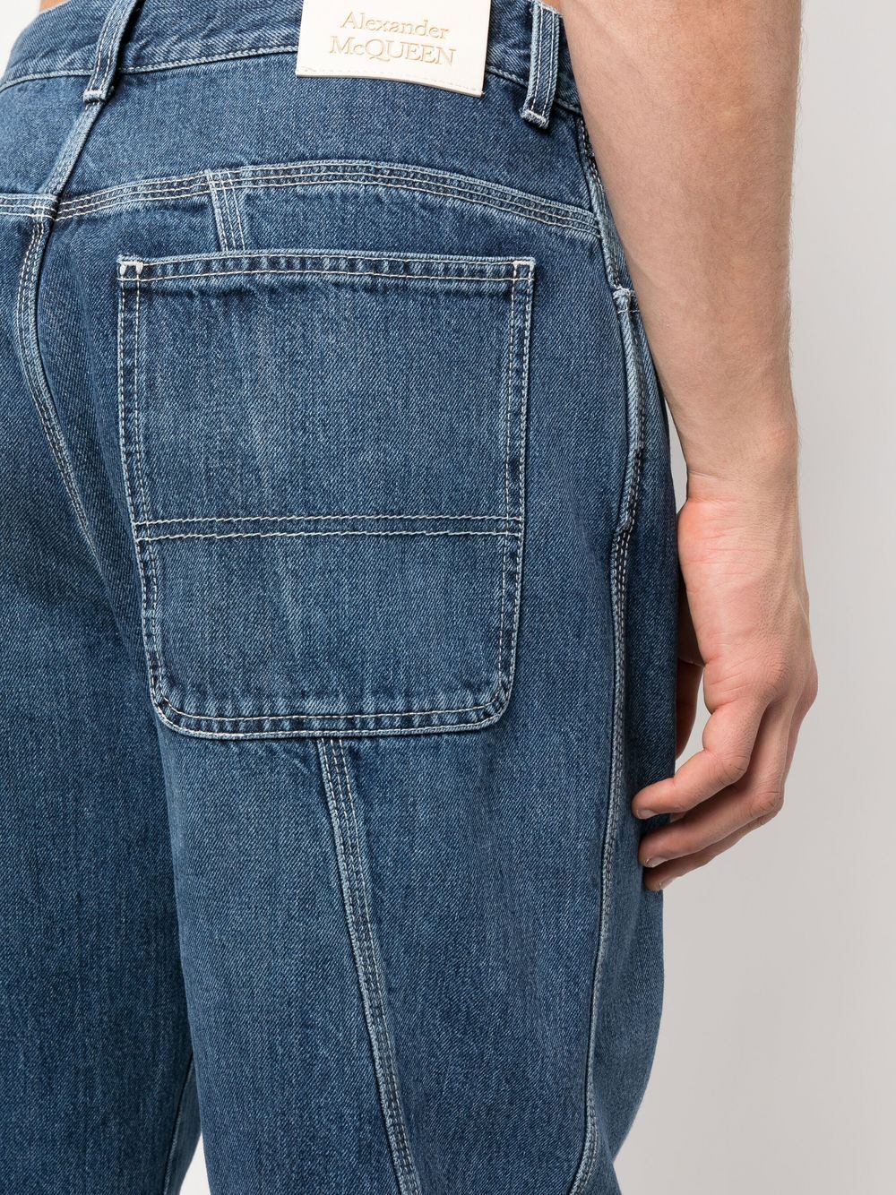 Workwear denim jeans