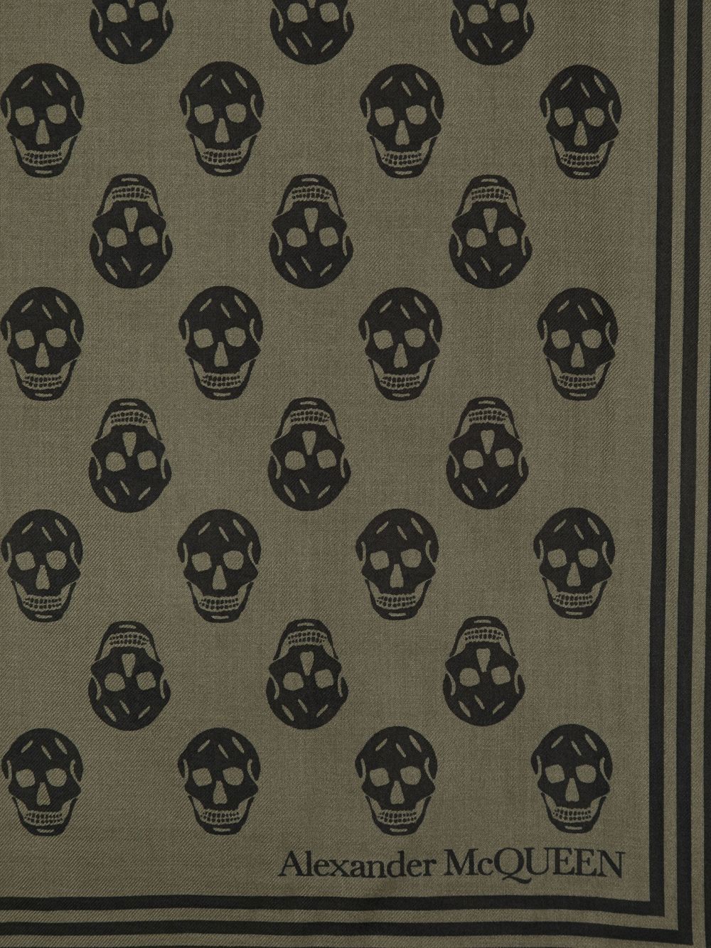 Biker skull modal scarf