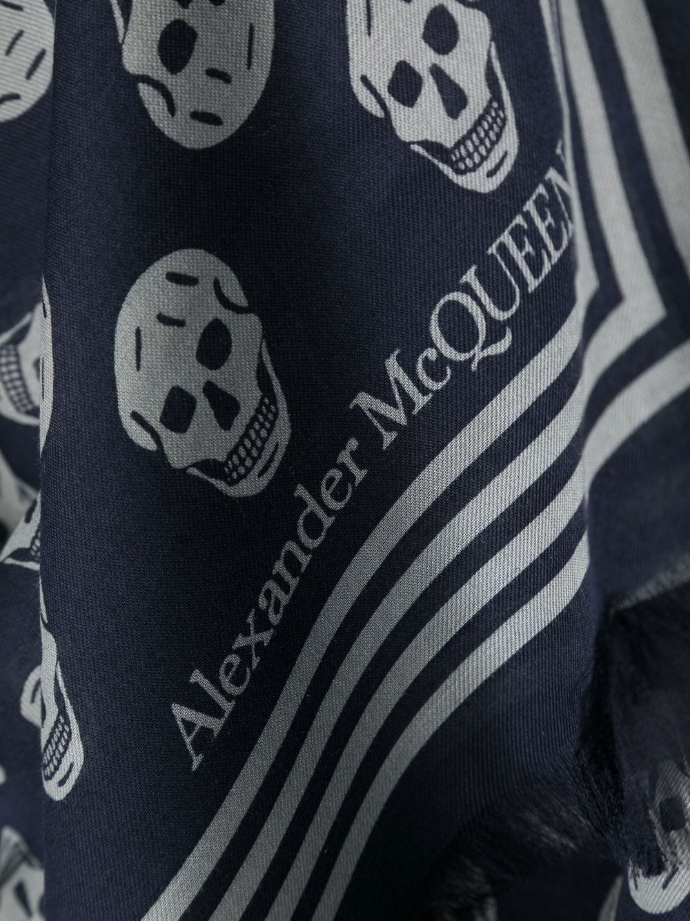 Biker skull modal scarf