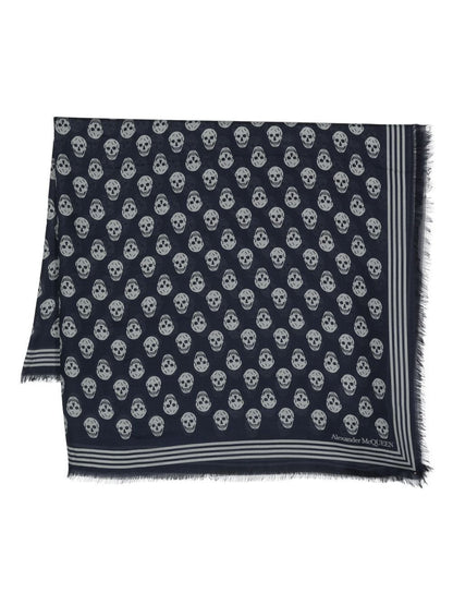 Biker skull modal scarf