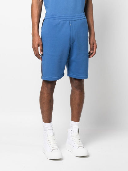 Logo cotton shorts