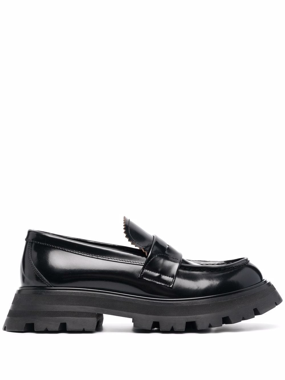 Wander leather loafers