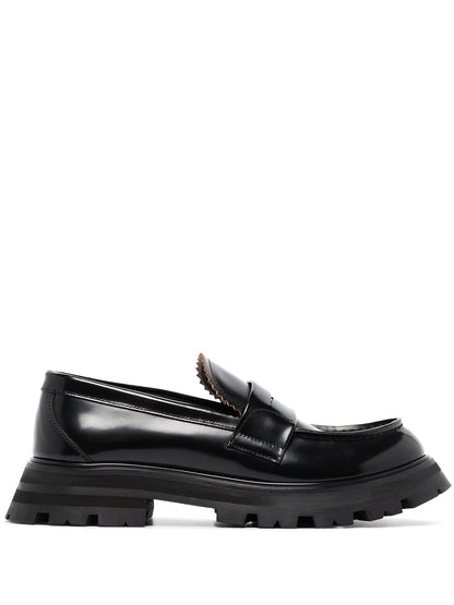 Wander leather loafers