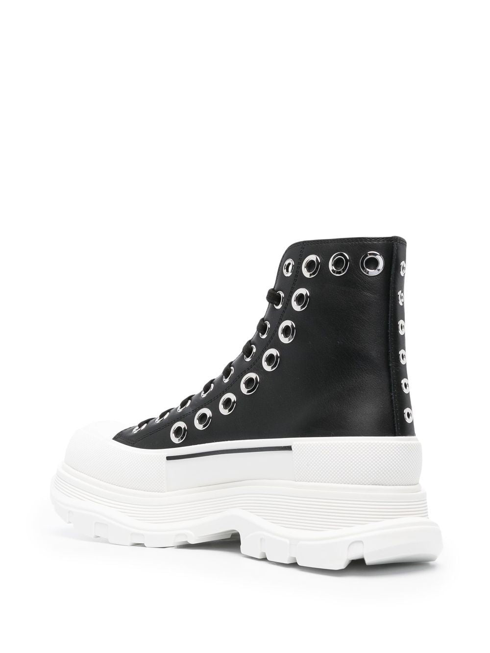 Tread slick ankle boots