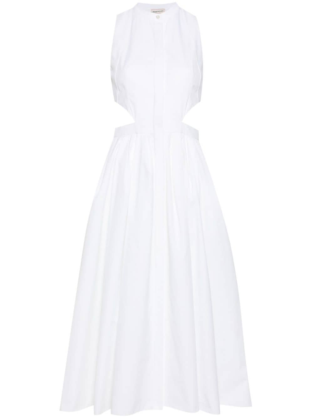 Organic cotton midi dress