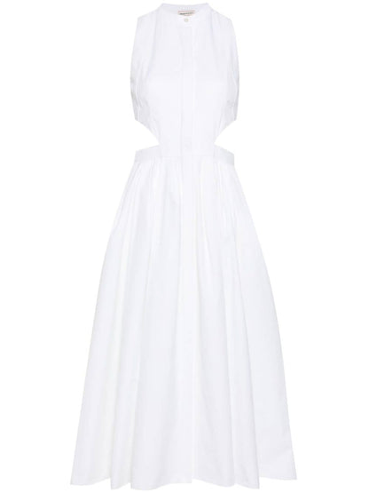 Organic cotton midi dress