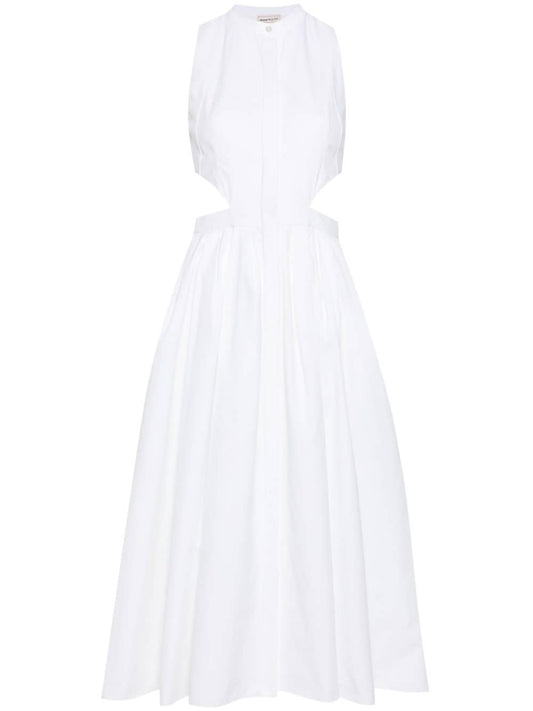 Organic cotton midi dress