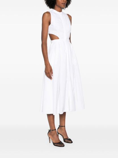 Organic cotton midi dress