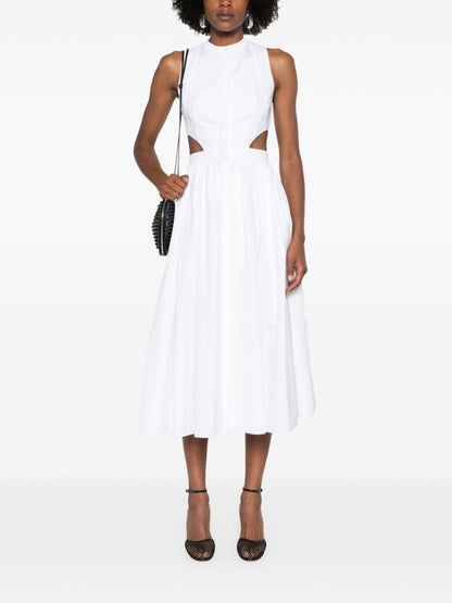 Organic cotton midi dress