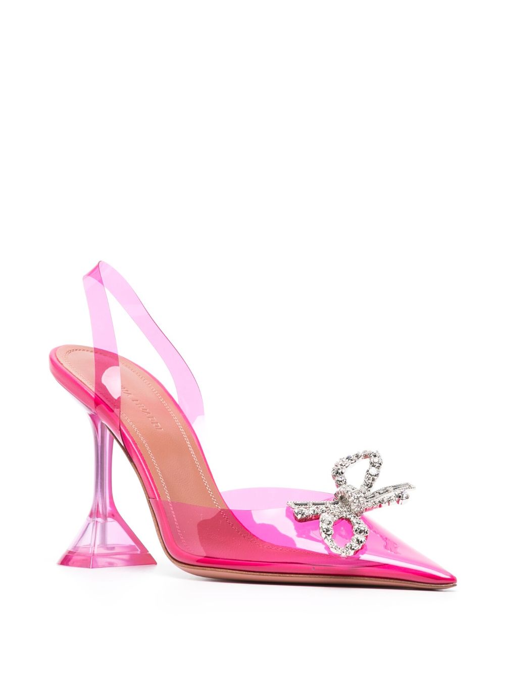 Rosie glass sling pumps