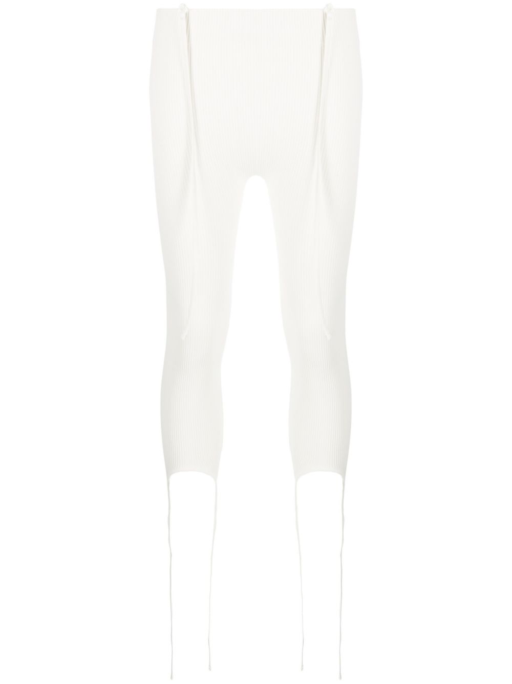 Jersey stirrup leggings