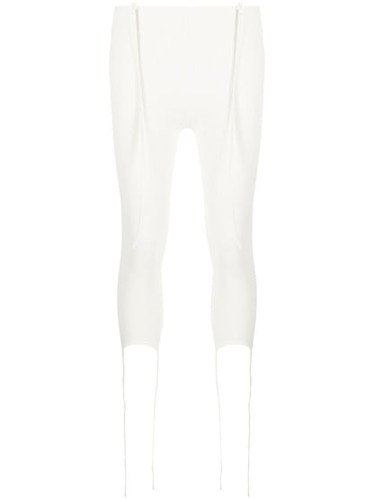 Jersey stirrup leggings