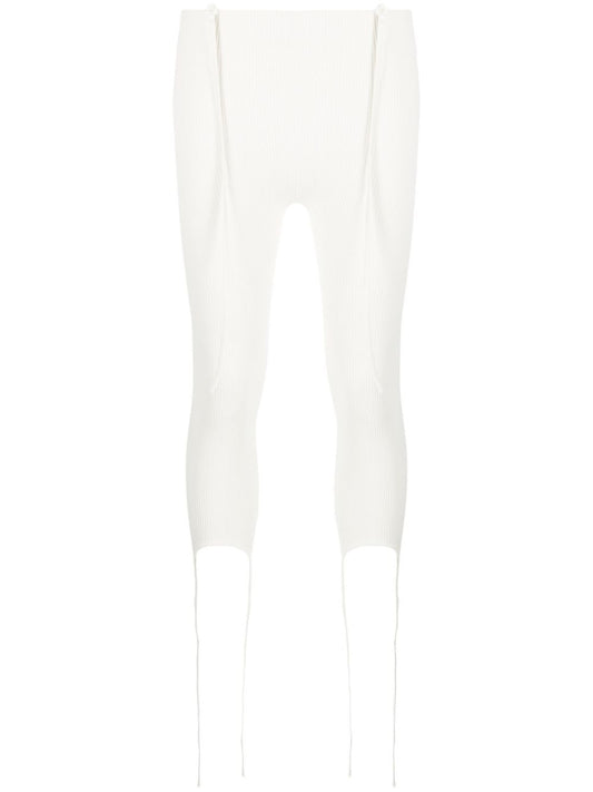 Jersey stirrup leggings