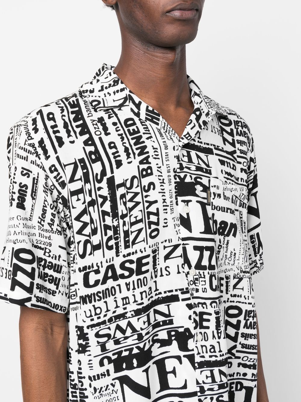 Printed short sleeves shirt