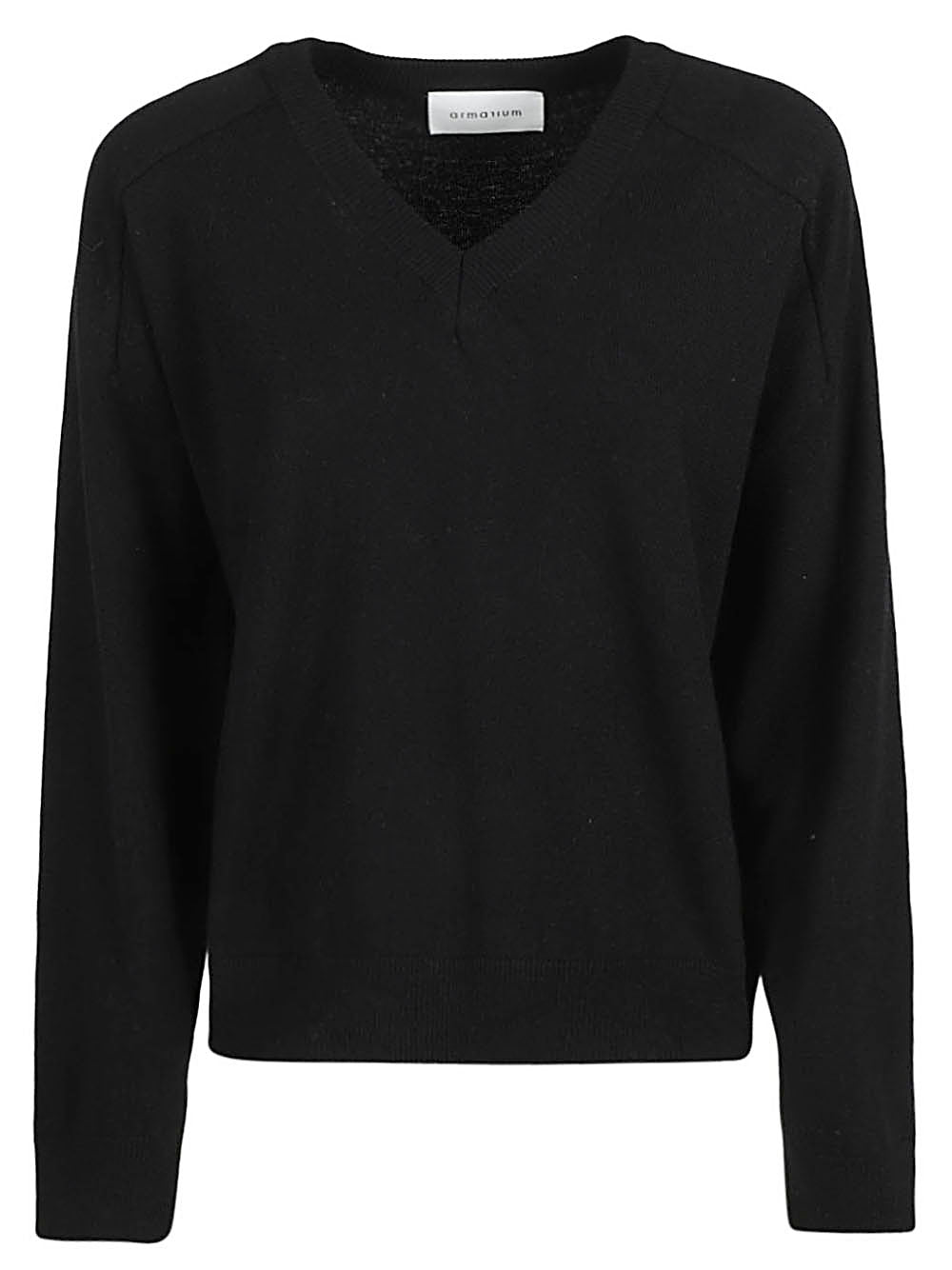 V-neck cashmere sweater