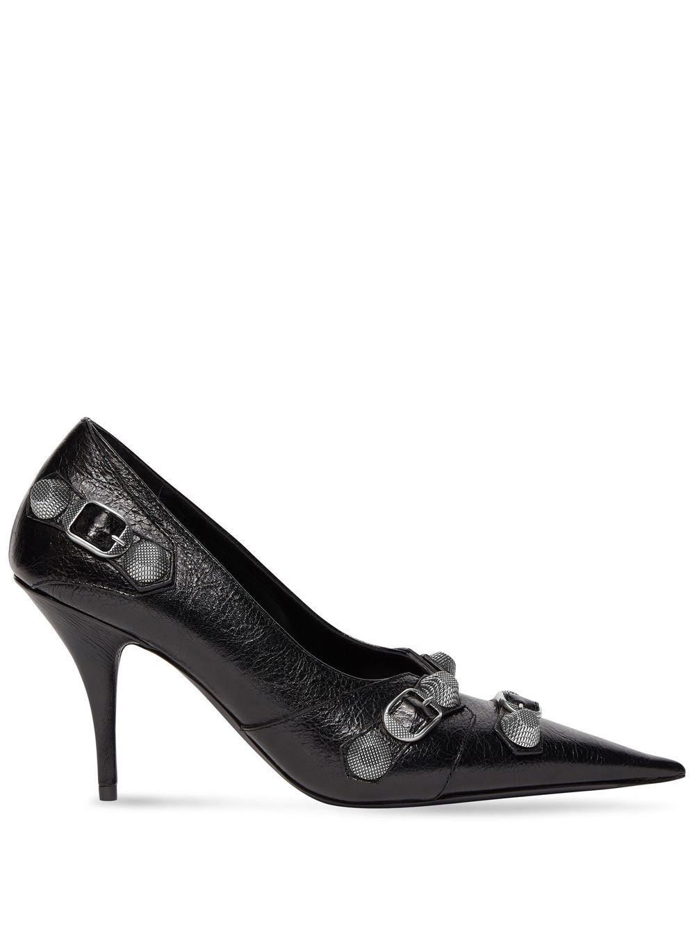 Le cagole leather pumps