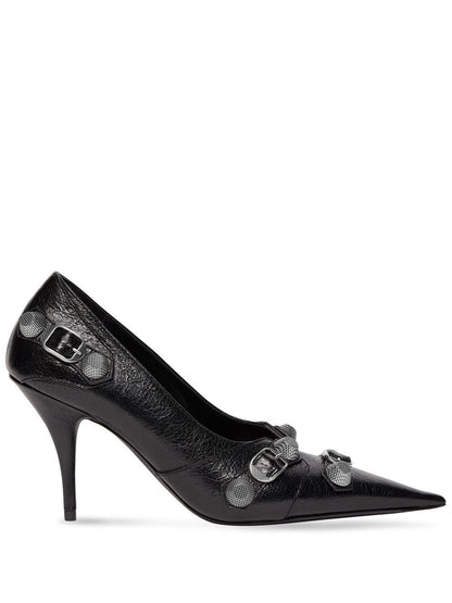 Le cagole leather pumps