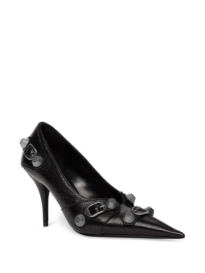 Le cagole leather pumps