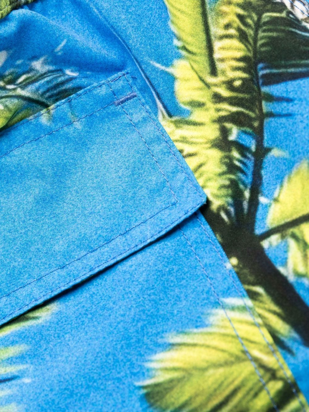 Printed swimming trunks