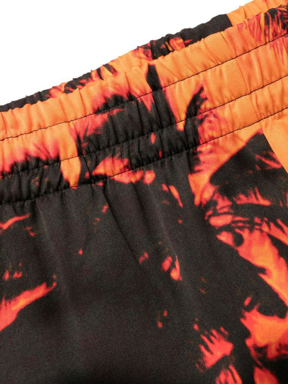 Printed swimming trunks