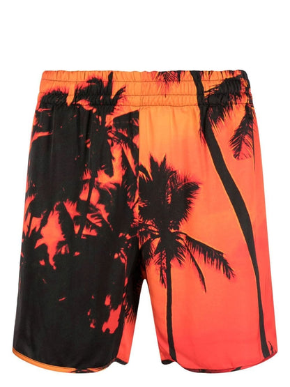 Printed swimming trunks