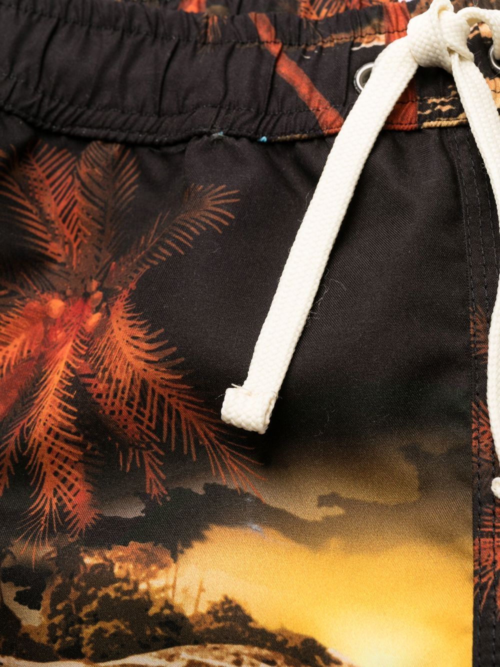 Printed swimming trunks