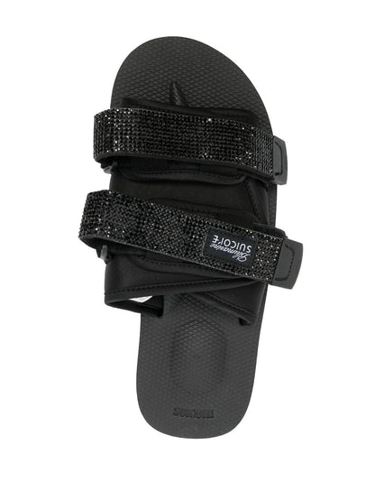 Touch-strap sandals