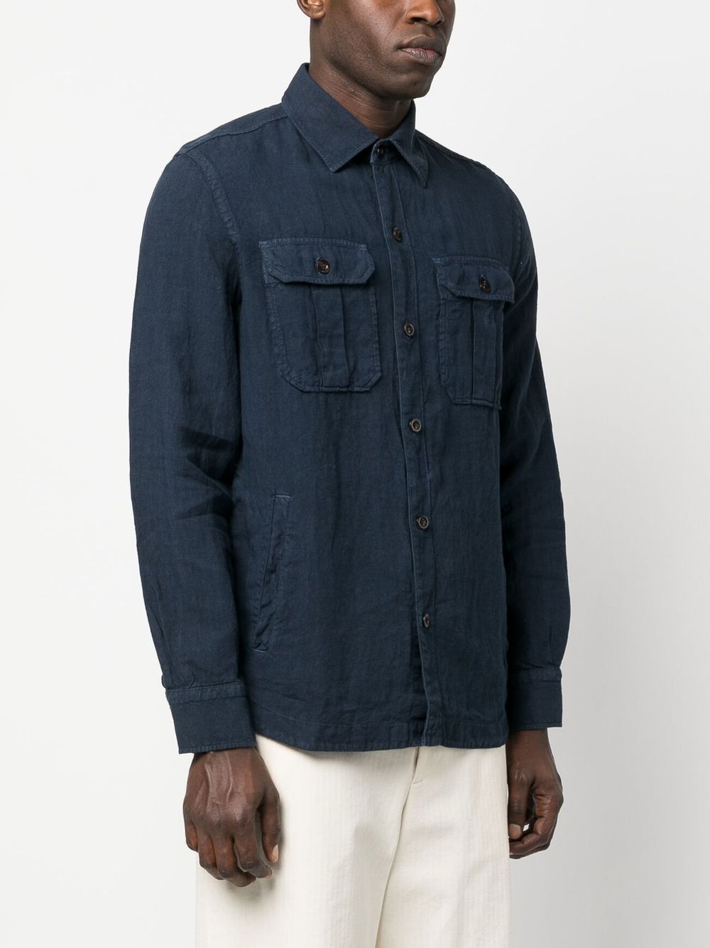 Linen long sleeve shirt