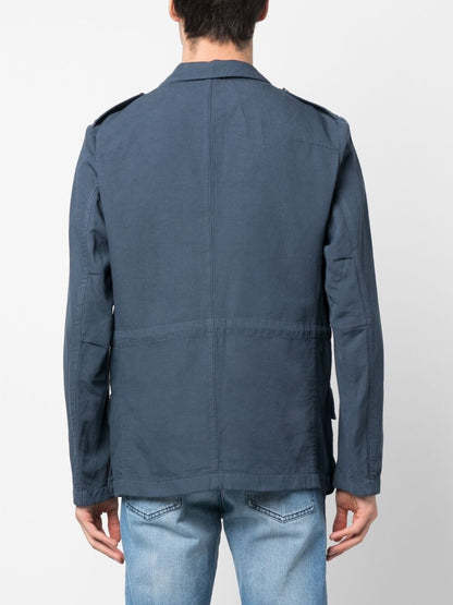 Blen linen single-breasted jacket