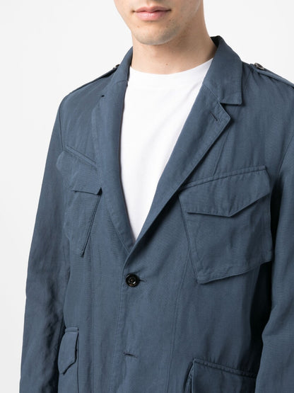 Blen linen single-breasted jacket