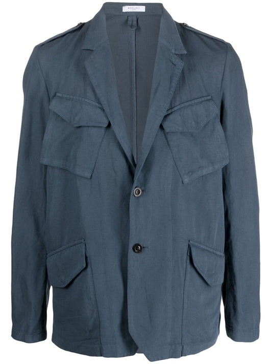 Blen linen single-breasted jacket