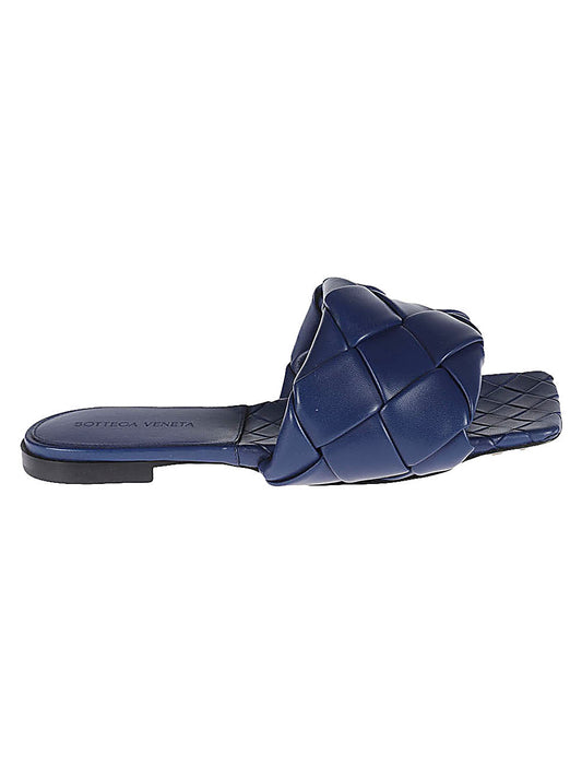 Lido leather flat sandals