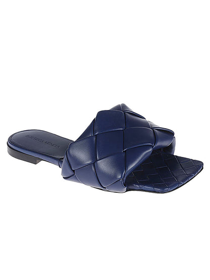 Lido leather flat sandals