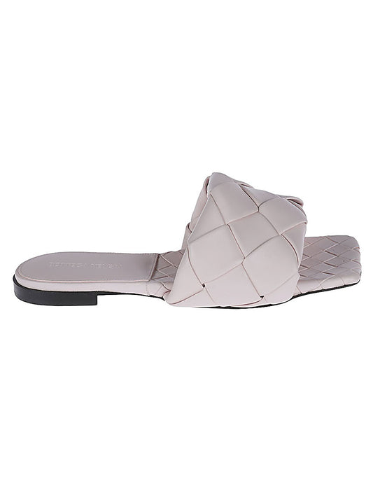 Lido leather flat sandals