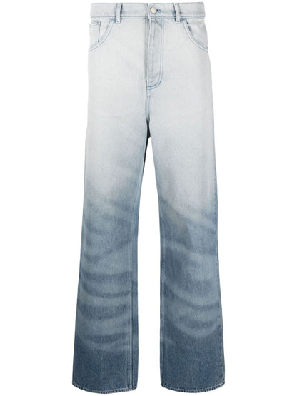 Degradè denim jeans