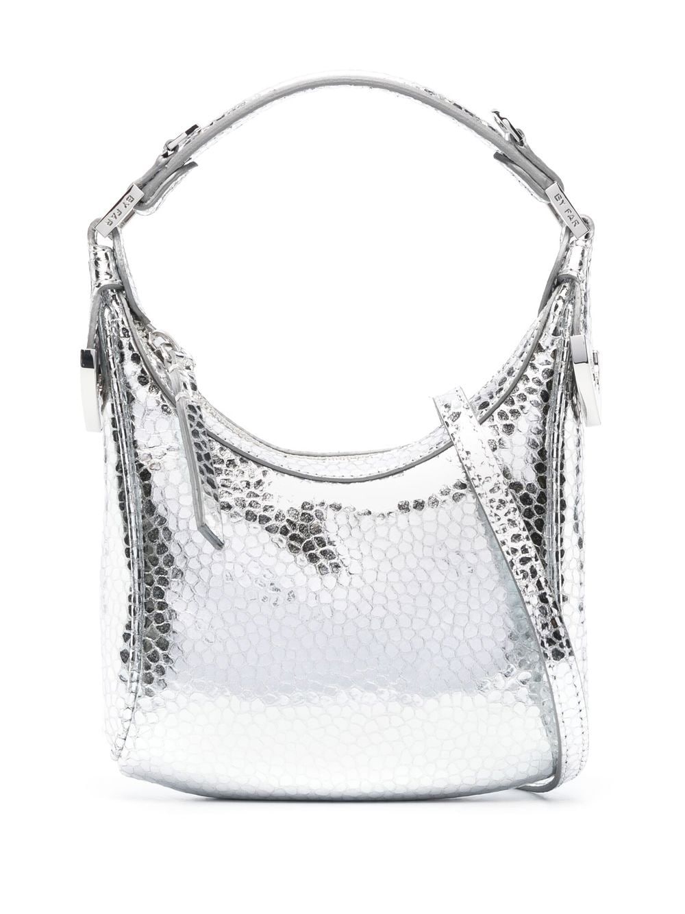 Cosmo metallic leather handbag